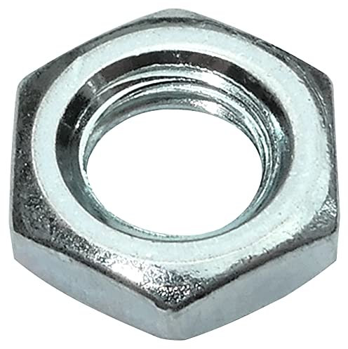 AERZETIX - Juego de 250 Tuercas bajas M6 hexagonales/6 lados - contra tuercas con rosca métrica - en acero galvanizado - C49451