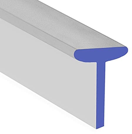 Soft Flexible Rubber Shower Seal | for Bi Folding Doors & Shower Screens | Fits Into Channel | BIF073 (25mm Sample)