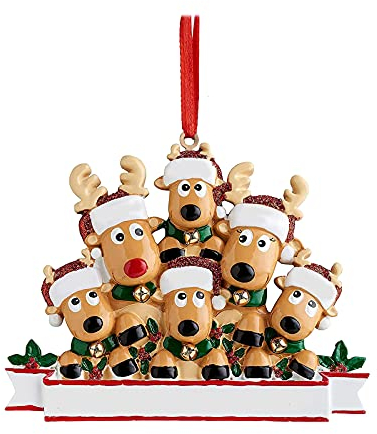 Weihnachtsbaumschmuck, Anhänger 2021 – Weihnachtsschmuck, hängende Anhänger, personalisierbar, für den Innen- und Außenbereich, 1 Stück