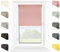 MARDOM Rollos für Fenster Ohne Bohren - Klemmfix Rollo - Mini Rollos für Fenster - Rollo Ohne Bohren - Fenster Rollos für Innen (Puderrosa, 100x150 cm (Stoffbreite: 96))