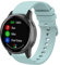 Axcellent Silicone Bracelet pour Garmin Vivoactive 4S / Venu 2S / Vivomove 3S, Mou Sport 18mm Quick Release Étanche Bracelet de Remplacement pour Fossil Women's Gen 6 / Gen 5E