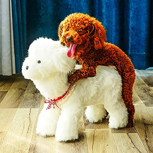 Welpen-Stofftier-Hundeschlaf-Estrus-Spielzeug-Hunde beruhigender schlafender Partner-Vent-Spielzeug-männlicher Hund-Paarungs-Spielzeug für Angst-Entlastungs-Hundespielzeug,20cm / 7.8inch