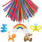 Lange Bunte Ballons,Magic Modellierballons Luftballons,Modellierballons Kit,Magic Luftballons mit Luftpumpe,für Hochzeiten,Kindergeburtstage,Clown Party Dekorationen(100 PCS,Mehrfarbig)