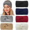 Kavya Bandeau Cheveux Hiver Cache Oreille Crochet Tricot Femme Serre Tete Chic Accessoire Cheveux Filles