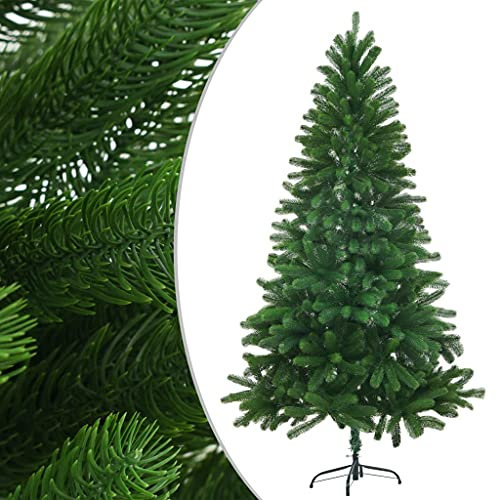 Christbaum künstlich.USB Weihnachtsbaum.Tannenbaum.Künstlicher Weihnachtsbaum Naturgetreue Nadeln 150 cm Grünchristmas Tree.Weihnachtsbaum mit Beleuchtung.