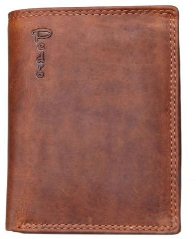 FLW Vollleder-Herrengeldbörse Pedro aus massivem Rindsleder