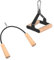 FASPUP Latzug Griff Trizepsseil Set, Kabelzug Griffe Kraftstation Zubehör für Ruderübungen Home Gym Equipment Rudergriff für Krafttraining Latzug Aufsatz