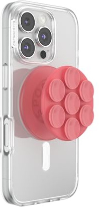 PopSockets Grip per Smartphone MagSafe, Supporto Magnetico, Cavalletto, Suck-Up - Putty