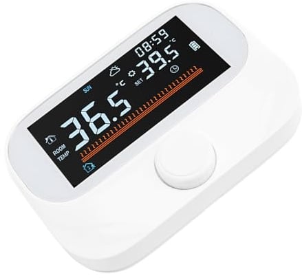 Sorandy Smart Termostat, Trådlös Programmerbar Temperaturkontroll med LCD -display och USB -gränssnitt, för Energibesparing för Hemmet