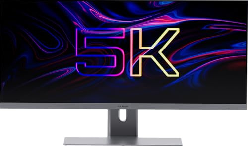 ALOGIC Edge | Ultrawide Monitor | 40 Zoll |LCD 5K Auflösung | Matte Displayoberfläche | mit 90 Watt PD | 7 Anschlüsse | Space Gray