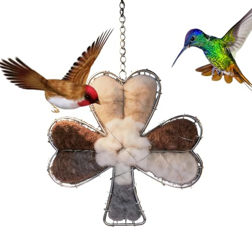 Materialien Für Vogelhäuser | Nachfuellbarer Gartenschutz,Nistkästen Und Behausungen Für s,Für Spatzen Grasmücken Im Garten Terrasse Frühling Und Winter
