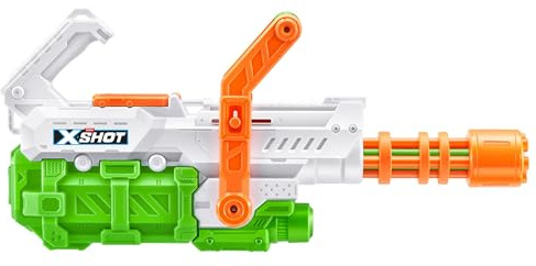 X-Shot Water Fast Fill Hydro Cannon - Gatling Wasserpistole mit 1,6 Liter Fassungsvermögen & Tragegurt