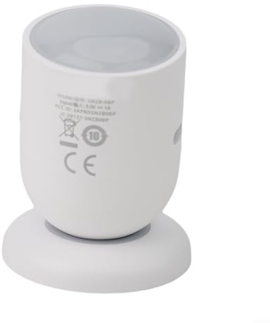 SNZB-06P pour capteur de présence humaine Zigbee avec détection de micro-ondes – Détecteur de mouvement intelligent pour statiques et pour personnes en mouvement, capteur de lumière, fonctionne avec