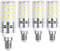 SAUGLAE E14 LED Mais Leuchtmittel 12W, Entspricht 100W Glühbirnen, 3000K Warmweiß, 1450lm, Kleine Edison Schraube LED Birne, 4-Pack