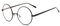 DAUCO Vintage Pilotenbrille Metallrahmen Fensterglas Brille Ohne Stärke Durchsichtig Nerdbrille Sonnenbrille mit Nasenpad Retro Winddicht Sonne Brille Damen Herren