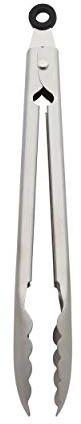 KitchenAid KO091OHSSA Gourmet Utility Tongs, Stainless Steel