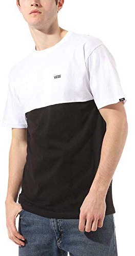 Vans Herren Colorblock Tee T-Shirt, Mehrfarbig (Black-White Y28), X-Small