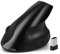 EasyULT Mouse Verticale Wireless, Mouse Portatile Ergonomico Ricaricabile 2.4G, 800/1200/1600 3 Livelli DPI Regolabile, 6 Pulsanti, Mouse Senza Fili per PC, Desktop, Laptop-Nero