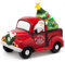 Mr. Christmas 85256 Nostalgische Truck Keksdose, Keramik, rot
