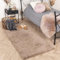 FRAAI | Home & Living Hochflor LäUfer - Comfy Supreme Taupe - Shaggy, Einfarbig - Modern, Skandinavisch - Schlafzimmer, Flur - Fellteppich - Carpet
