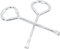 Entatial Paint Bucket Opener, Paint Can Opener Alloy Steel 2Pcs 5L Paint Can Opener for Paint Can for 5L Varnish Bucket for Paint Bucket for Bottle Opener