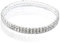 LEEQBCR Lot de 2 Twinkle Diamond bracelets de cheville élastiques brillants et brillants pour femme