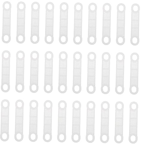 CIYODO 60 Stück Anti-Rutsch Aufkleber Für Kleiderbügel Selbstklebende Silikonstreifen Für rutschfeste Kleidung Ideal Für Tanktops Und Empfindliche Stoffe