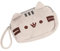 Trousse à Crayons de Chat, Trousse de Toilette de Chaton de Poignée Portative élégante Mignonne de Toile pour l'école