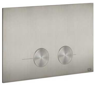 Gessi 316 Betätigungsplatten für Geberit Sigma, 54611, Farbe: Edelstahl matt gebürstet