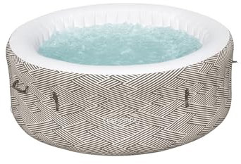 Bestway® Ersatzteil Poolfolie/Liner (konstrastreiches Op Art-Design) für Lay-Z-SPA® Madrid 180x66cm (2023)