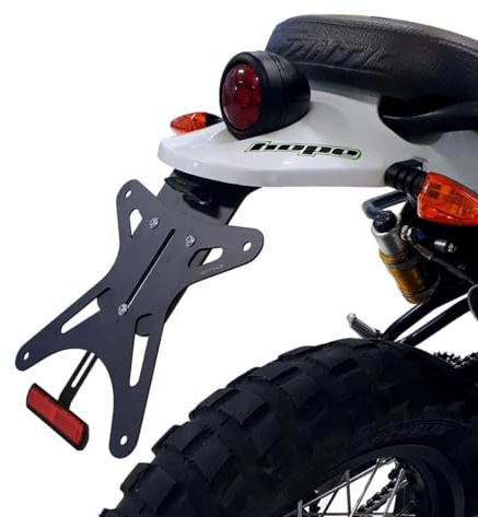 Kurzer Sportlicher Kennzeichenhalter für Fantic Caballero 125-250-500 2018-2023 mit Reflektor | SEPTAR