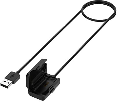 KOMI USB Charge Dock Compatible with AfterShokz Xtrainerz AS700 Charger with 1M Extension Cord Replacement for Shokz Wireless Headphones (Black)