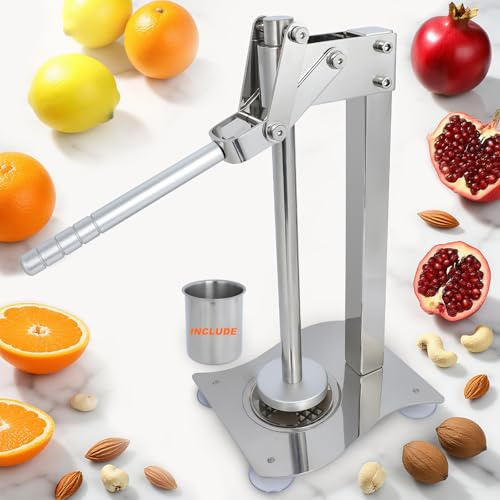 WENNING Manual desktop heavy duty lemon smasher orange juicer lemon squeezer citrus juicer fruit crusher lime extractor nut grinder for fruit and nuts(WN014)