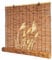 WOGTITYI Outdoor Bambus Rollos Für Fenster Terrasse, Wetterfest Bambusrollo 60 70 80 90 100 120 140 160cm Breite Bambusvorhang, Mit Lifter