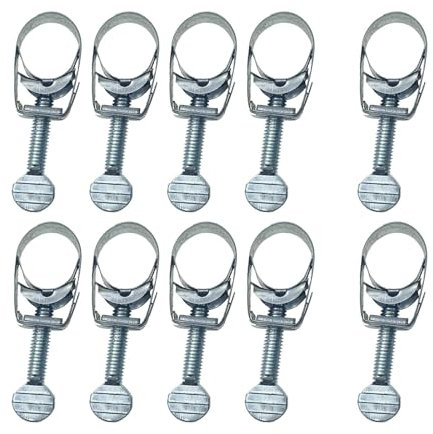 Colcolo 10 Stück Kabelhalter für Dampfbügeleisen, Feste Clips, Stabiler Direktersatz für Metallersatzteile, universelle Kabelhalterung,