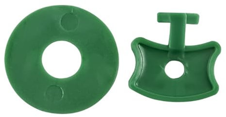 VOANZO 200PCS Greenhouse Twist Clips Plastic Greenhouse Fixing Clips And Washers For Greenhouse Securing Insulation Bubble Netting Shading