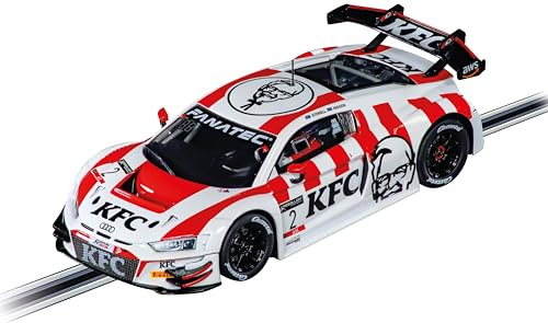 Carrera Digital 132 20032073 Audi R8 LMS GT3 evo II KFC Racing, No.2 1:32 Scale Slot Car With Working Front, Rear & Tail Lights Suitable For Ages 8 Years+