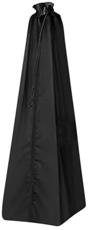 BEAZOOM Funda para aspiradora modelos verticales, protector de tela Oxford 210D con mango y lateral, se adapta a la mayoría de marcas, color negro
