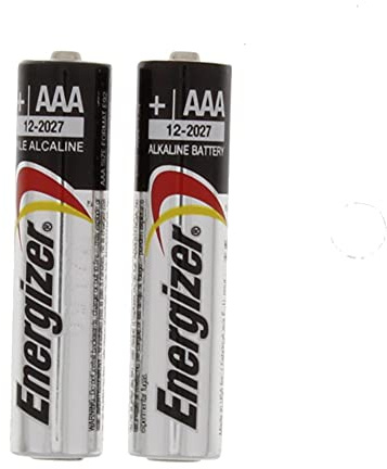 Energizer MAX Alkaline Batteries AAA 2 Count (Pack of 1)