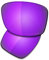 Saucer Verres de rechange premium pour lunettes de soleil Oakley Jupiter Squared OO9135, Haute défense – Violet polarisé, taille unique