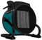VONROC Chauffage d'Appoint Vert - Chauffage électrique 2000W avec 3 Fonctions Chauffages et Ventilateur - Chauffage d'Appoint Léger Tension : 220-240V / Revêtement Céramique - Chauffe Jusqu'À 20m2