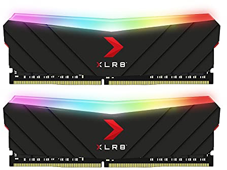 PNY Kit di Memorie RAM XLR8 Gaming EPIC-X RGB™ DDR4 3200MHz 32GB (2x16GB)