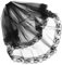 Minkissy Halloween Schleier Schwarzer Spitzenschleier Halloween Schleier Stirnband Tag Der Toten Kopfbedeckung für Halloween Hochzeitsfeier