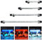 GreenSun LED Aquarium Light, Submersible Multi-Color RGB Waterproof Fish Tank Light Underwater Crystal Glass Lights Suitable for Saltwater and Freshwater-11 inch(28 cm)