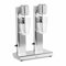 Royal Catering Batidora de Batidos Mezclador RCPMS-160T (Hasta 15.000 rpm, Doble: 2 x 1 L, Carcasa en acero inoxidable, 160 W)