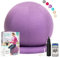 ENOVI ProfiBalance Gymnastikball mit Abdeckung, Pezziball, Sitzball Büro, 75CM, AP