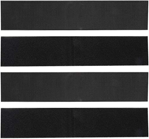 Aublinto 2 Paar Auto Kennzeichen Klettverschluss,100 x 500 mm Rahmenlose Kennzeichenhalterung Universal Nummernschildhalter Klettverschluss Selbstklebend Auto Kennzeichenhalter