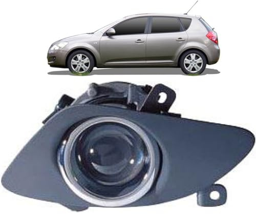 DM Autoteile 108297 Nebelscheinwerfer Nebelleuchte Nebellicht NSW rechts HB4 kompatibel für Kia Pro Ceed (ED)