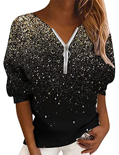 GFPGNDFHG weißes Oberteil Bluse v Ausschnitt Damen Pullover Kurzarm Damen Frauen Oberteile elencoco Long pullis für Damen Tshirt Damen Kurzarm Italy Damen Oberteile Pulli Oversize