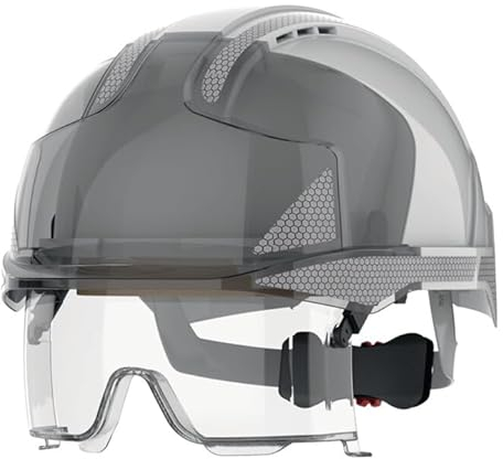 Industriehelm EVO® VISTAlens® weiß/Smoke ABS EN 397,EN 50365 JSP